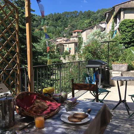 La Mascotte Bed & Breakfast Largentiere Bagian luar foto